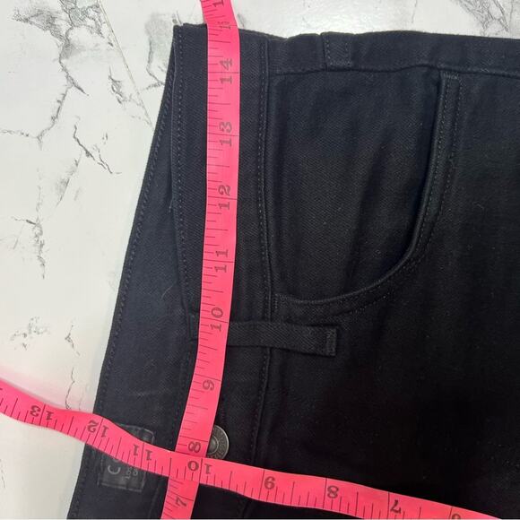 Citizens of Humanity Drew High Rise crop flare jeans in Soirée black size 27 - Picture 5 of 10